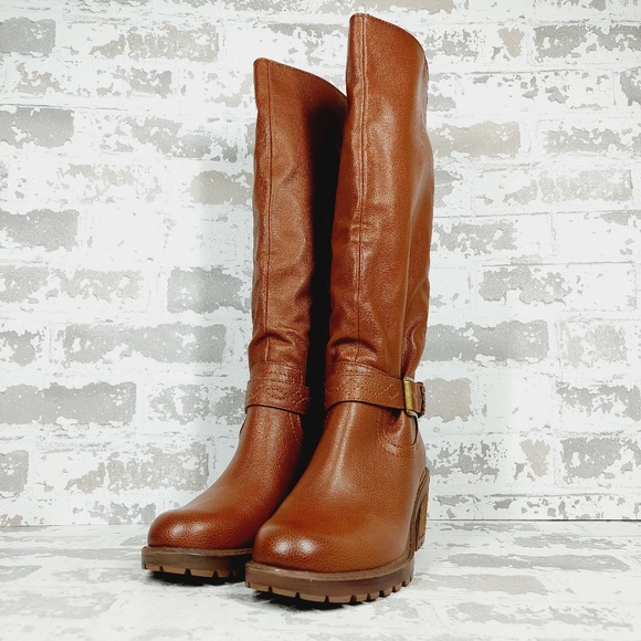 New Zodiac Georgia Womens Faux Leather Riding Knee-High Boots A262 - Picture 2 of 12